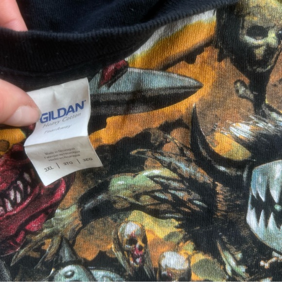 GWAR 2017 Concert Merchandise Blood of Gods Graphic Music Tee Shirt Graphic 3XL - Picture 5 of 8